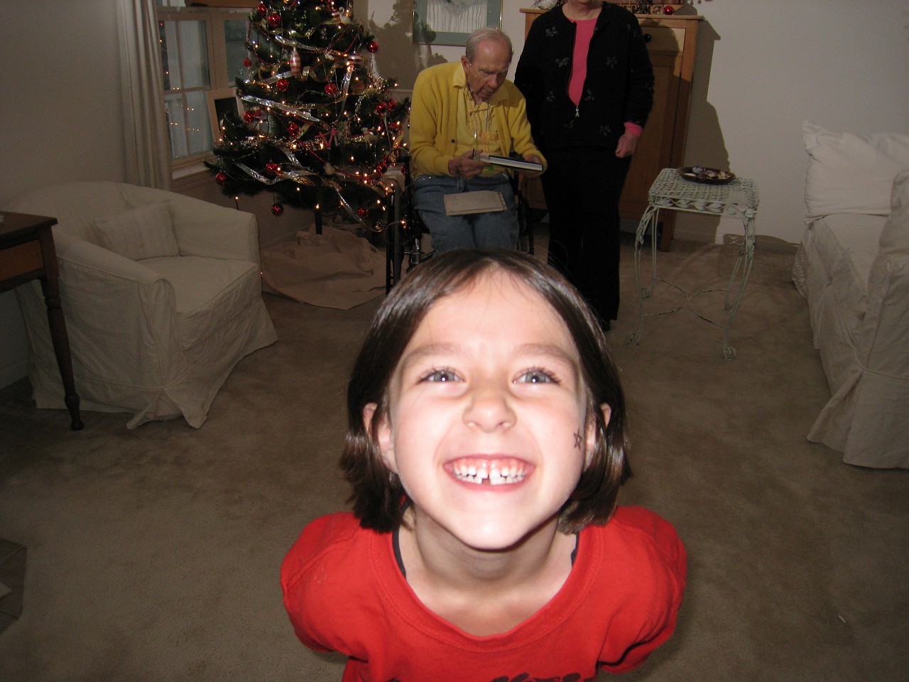 Christmas 2007 Kasdorf Misselhorn Gathering 059.jpg - Christmas 2007! The Misselhorn, Kasdorf and Burns families come together for the celebration! Lots of talk, food, presents, food and visiting.